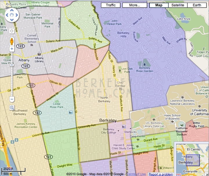 North Berkeley Neighborhood