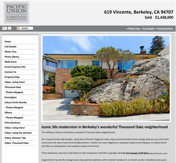 Berkeley Real Estate Internet Marketing