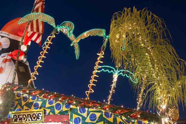 Brazil Cafe 2161 University Avenue Downtown Berkeley Holiday LIghts