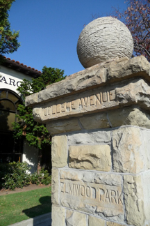 Elmwood Park Stone Monument