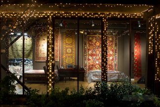 Noor and Sons Rug Gallery - Night Photo