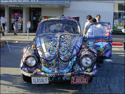 Berkeley Albany Solano Stroll Art Car Glass Quilt Glasqlt